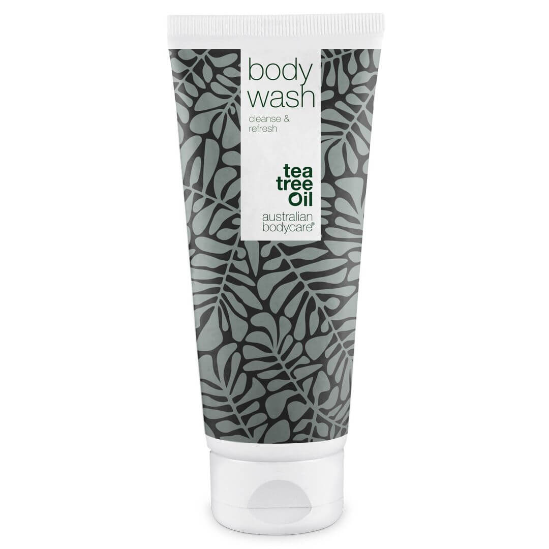 Body Wash med Tea Tree Oil - Showergel til daglig pleje og mod bumser og uren hud på kroppen