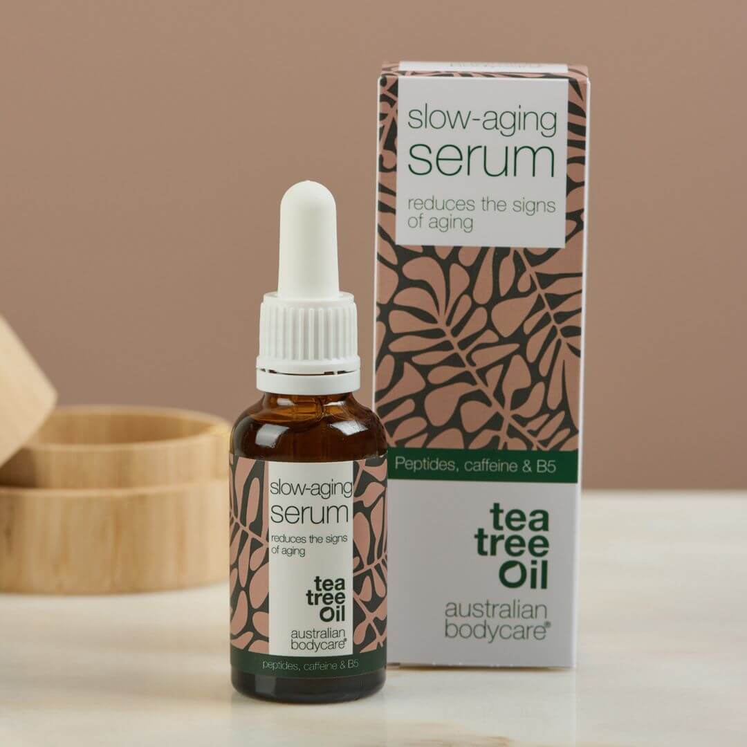 4–pak anti–age produkter til moden hud (50+) - Anti–age Serum, Peeling Serum, rens og ansigtscreme mod rynker