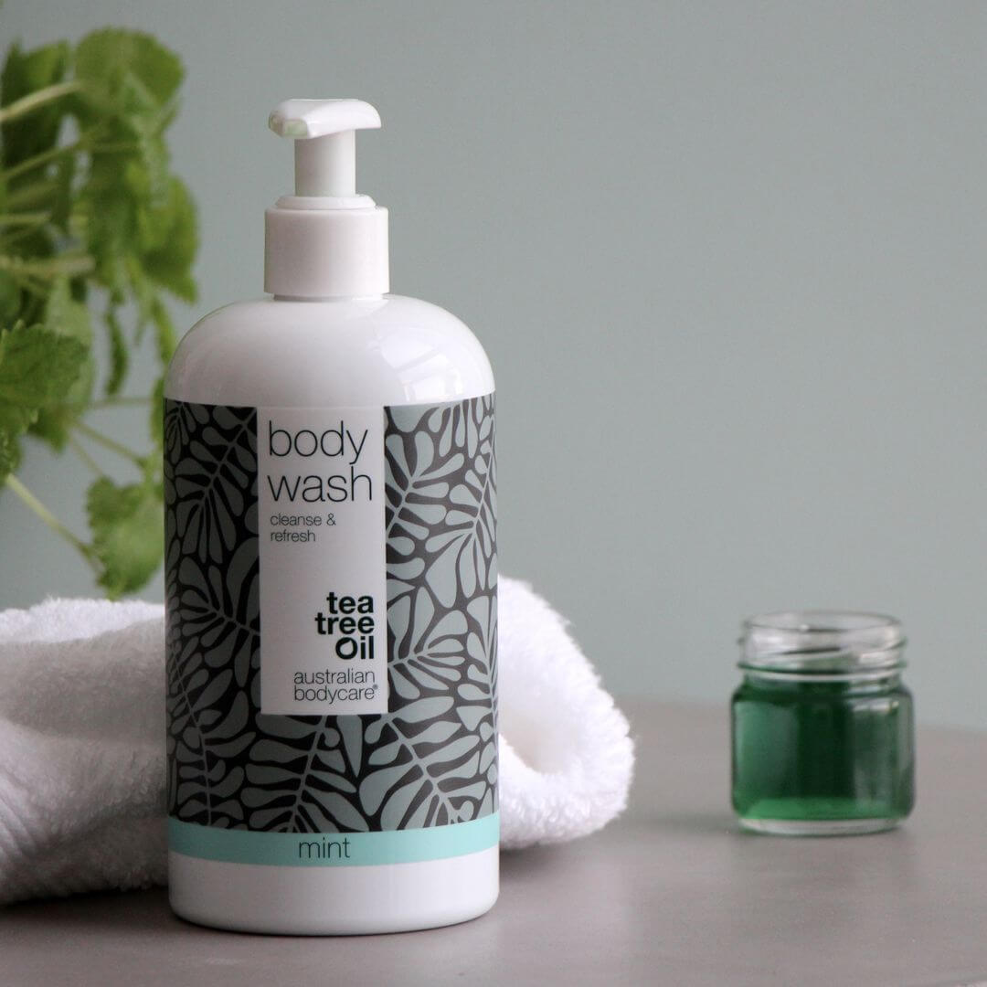 4 for 3 Tea Tree Body Wash 500 ml Mint — pakketilbud - Pakketilbud med 4 Body Wash (500 ml): Tea Tree Oil Mint