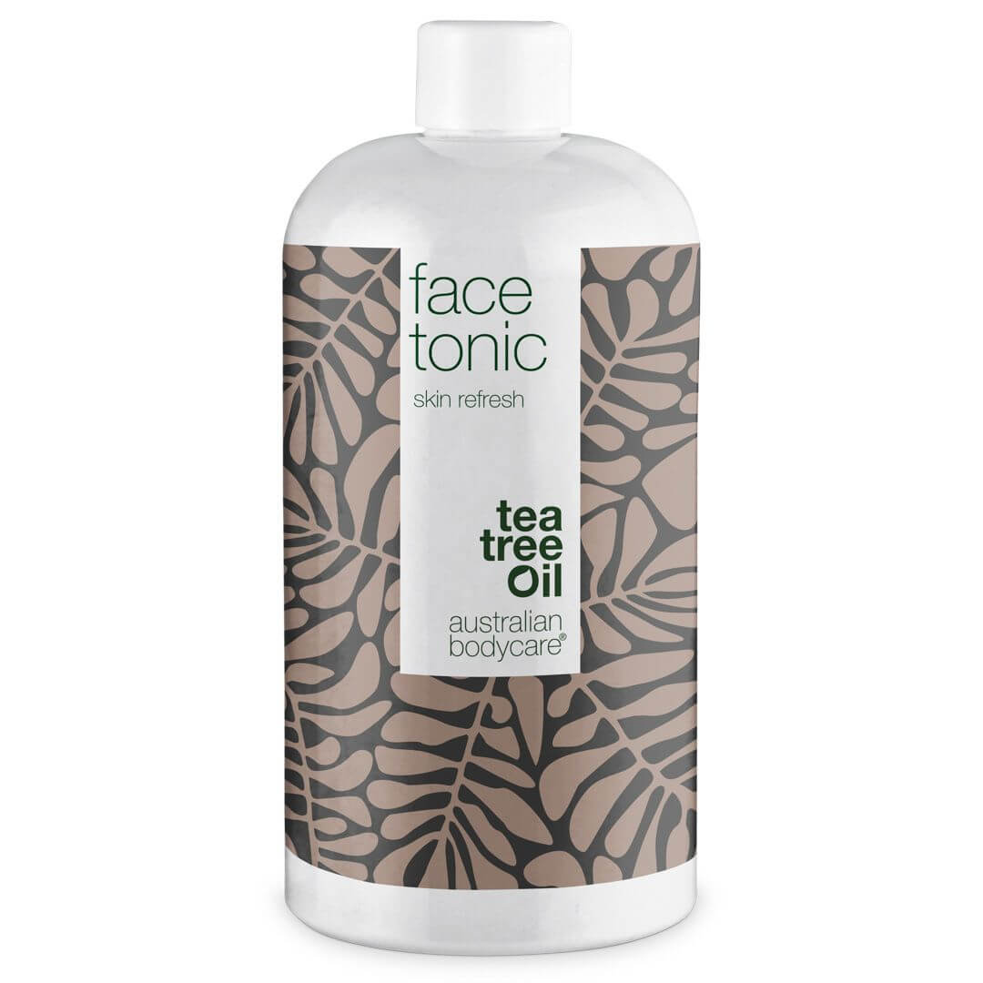 Skin tonic til daglig dybderens - Dybderensende tonic med Tea Tree Oil mod bumser og hudorme
