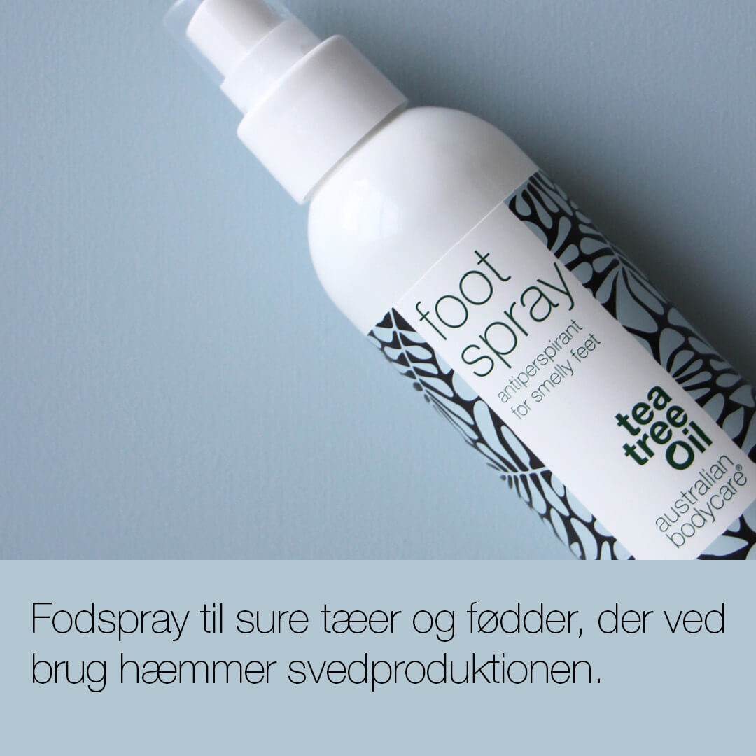 Fodspray mod sure tæer - Antiperspirant mod sure tæer og fødder