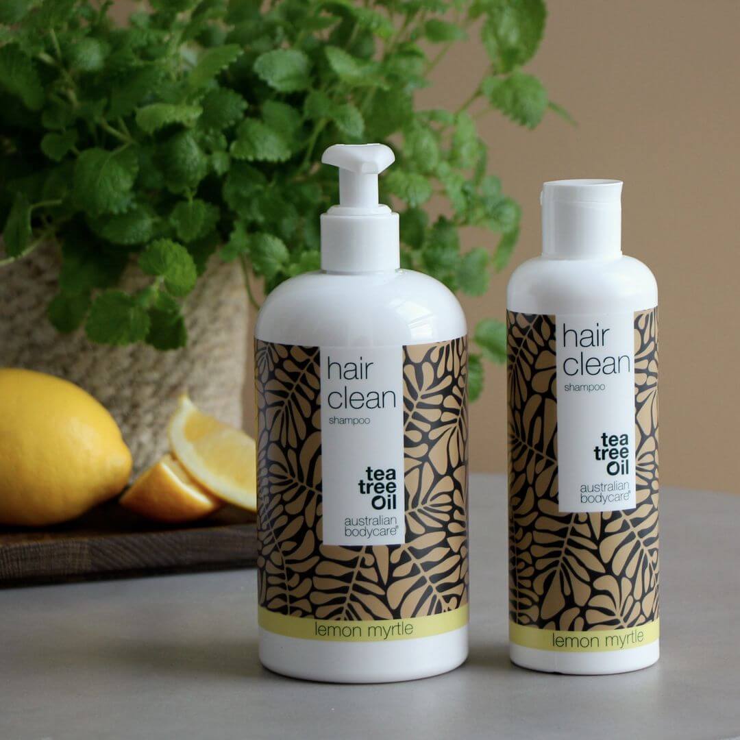4 for 3 Tea Tree shampoo 500 ml Lemon Myrtle — pakketilbud - Pakketilbud med 4 shampoos (500 ml): Tea Tree Oil og Lemon Myrtle