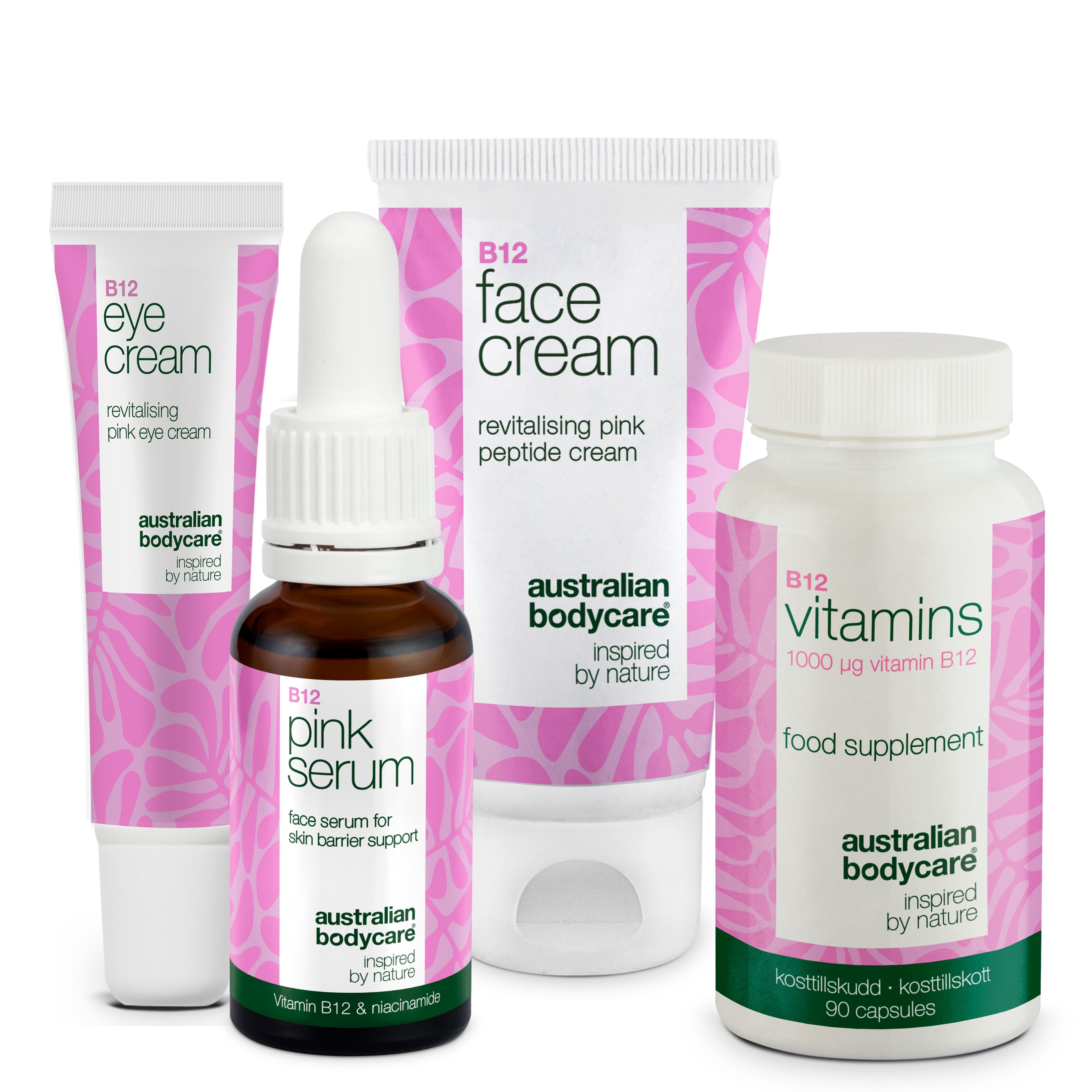Black Week Vitamin B12 Plejesæt til ansigtet – Til sart og rød hud