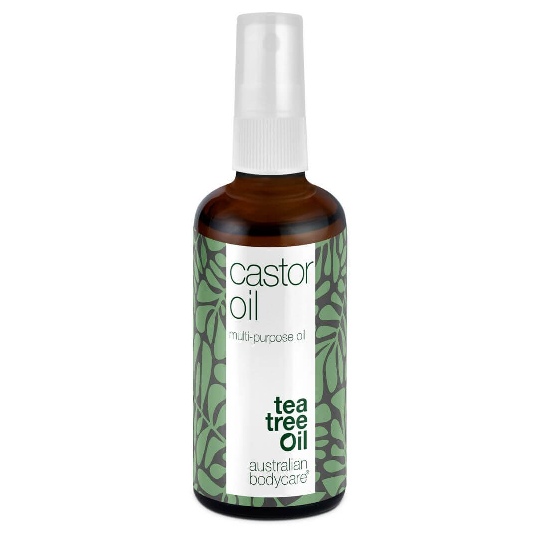 Castor Oil – Multiolie til hår og hud - Ricinusolie til tør hud, hår, bryn og vipper