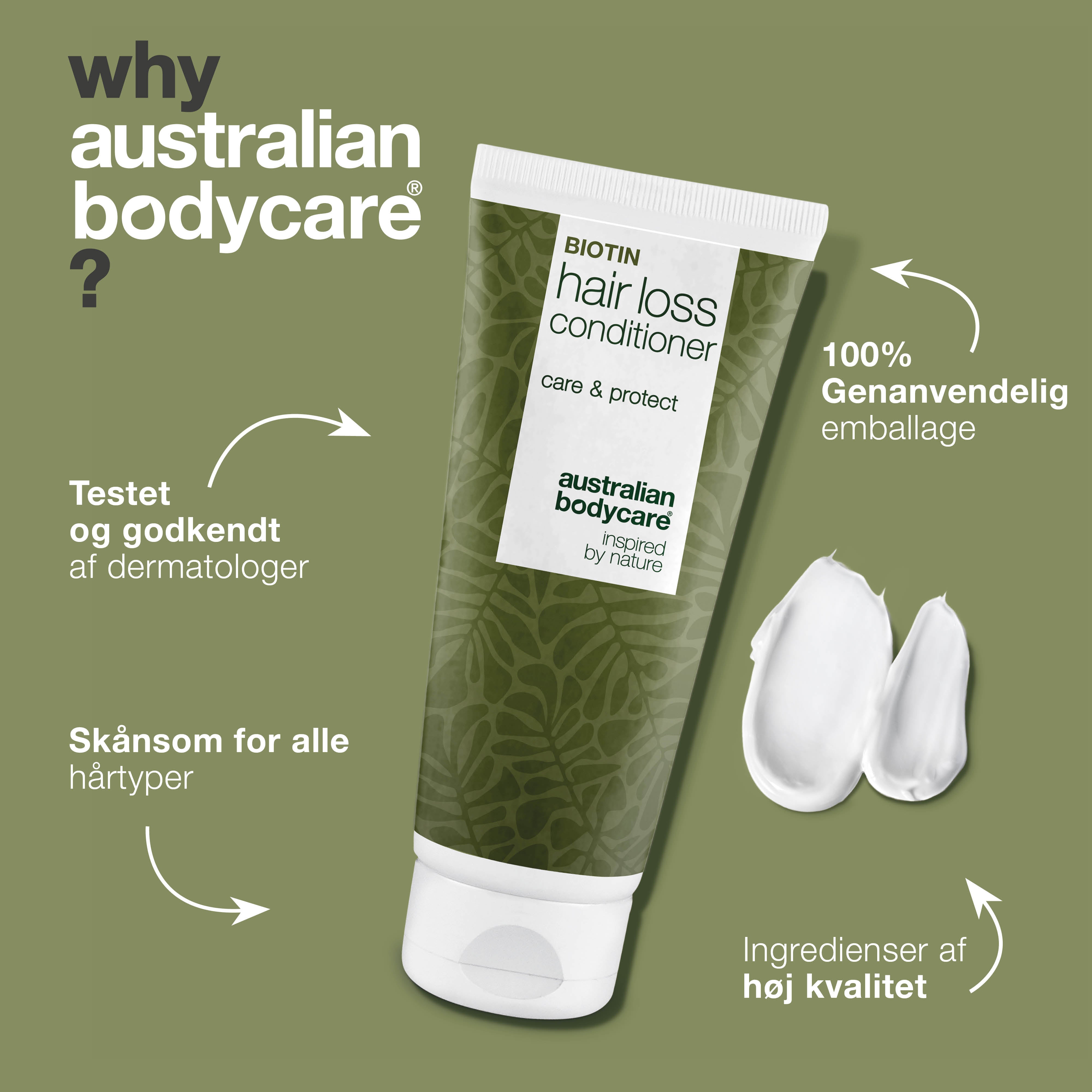 Balsam til tyndt og fint hår — Conditioner med Capilia Longa til pleje ved hårtab og udtynding