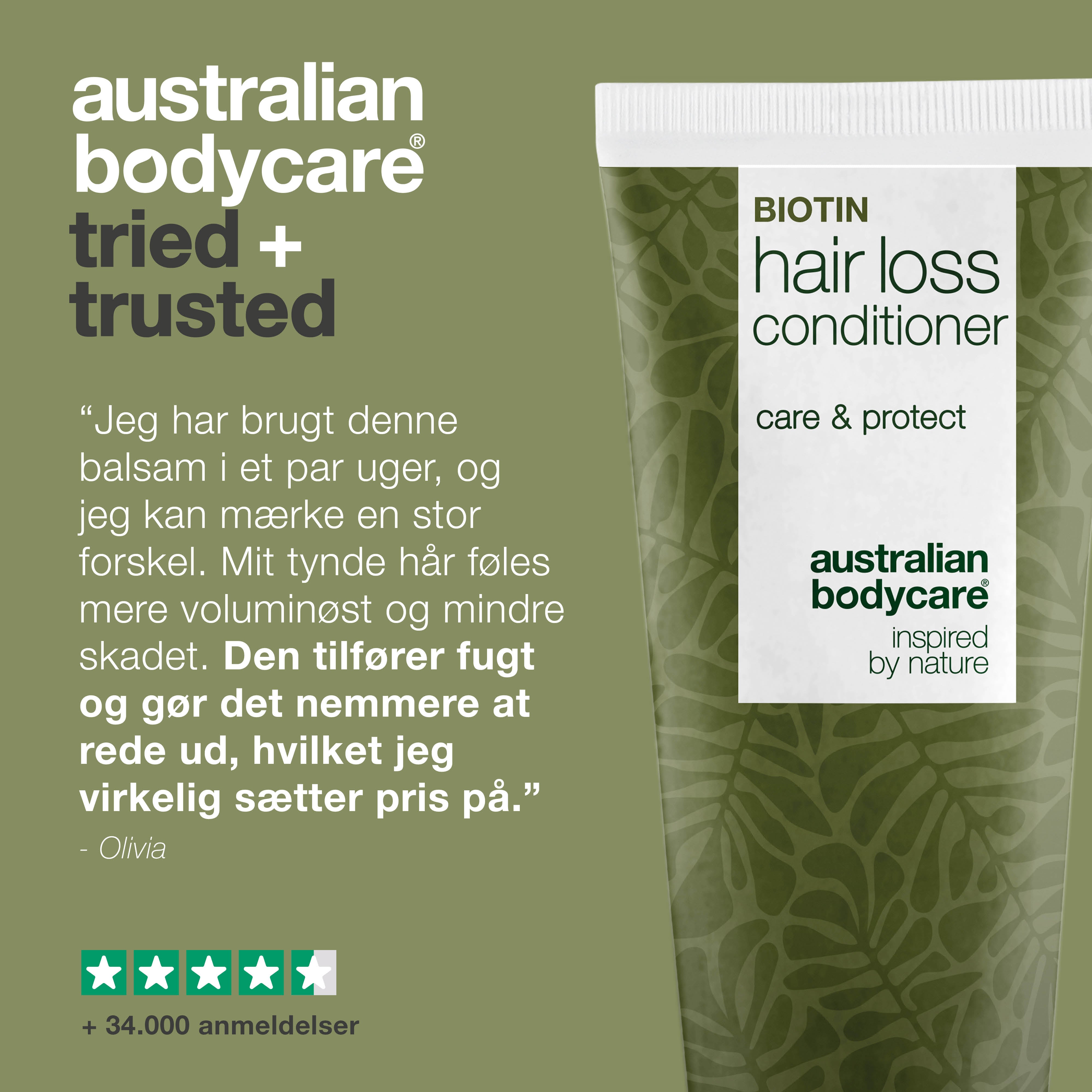 Balsam til tyndt og fint hår — Conditioner med Capilia Longa til pleje ved hårtab og udtynding