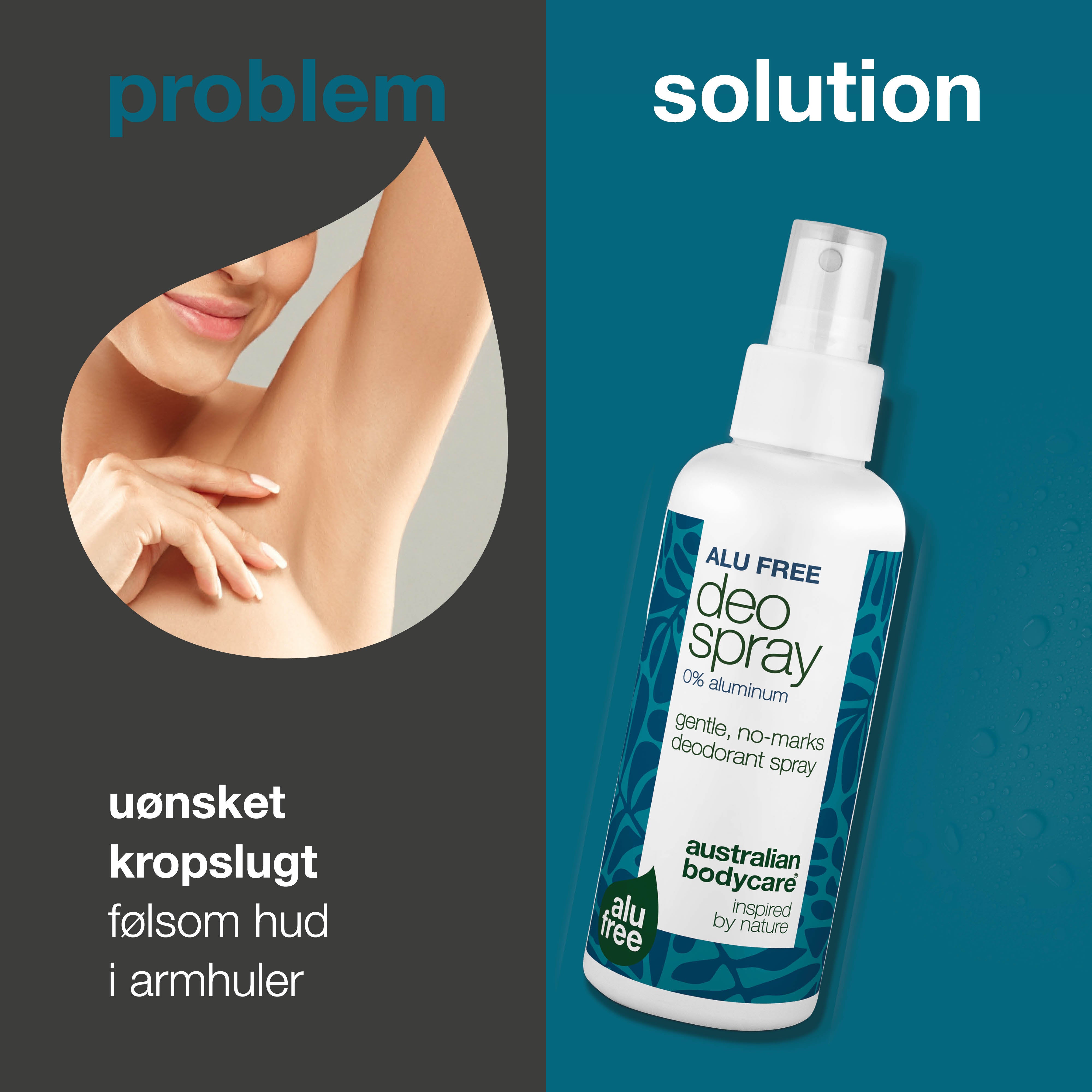 Effektiv aluminiumsfri deodorant med naturlige ingredienser. Modvirker svedlugt og giver langvarig friskhed. Hurtigtørrende og skånsom.