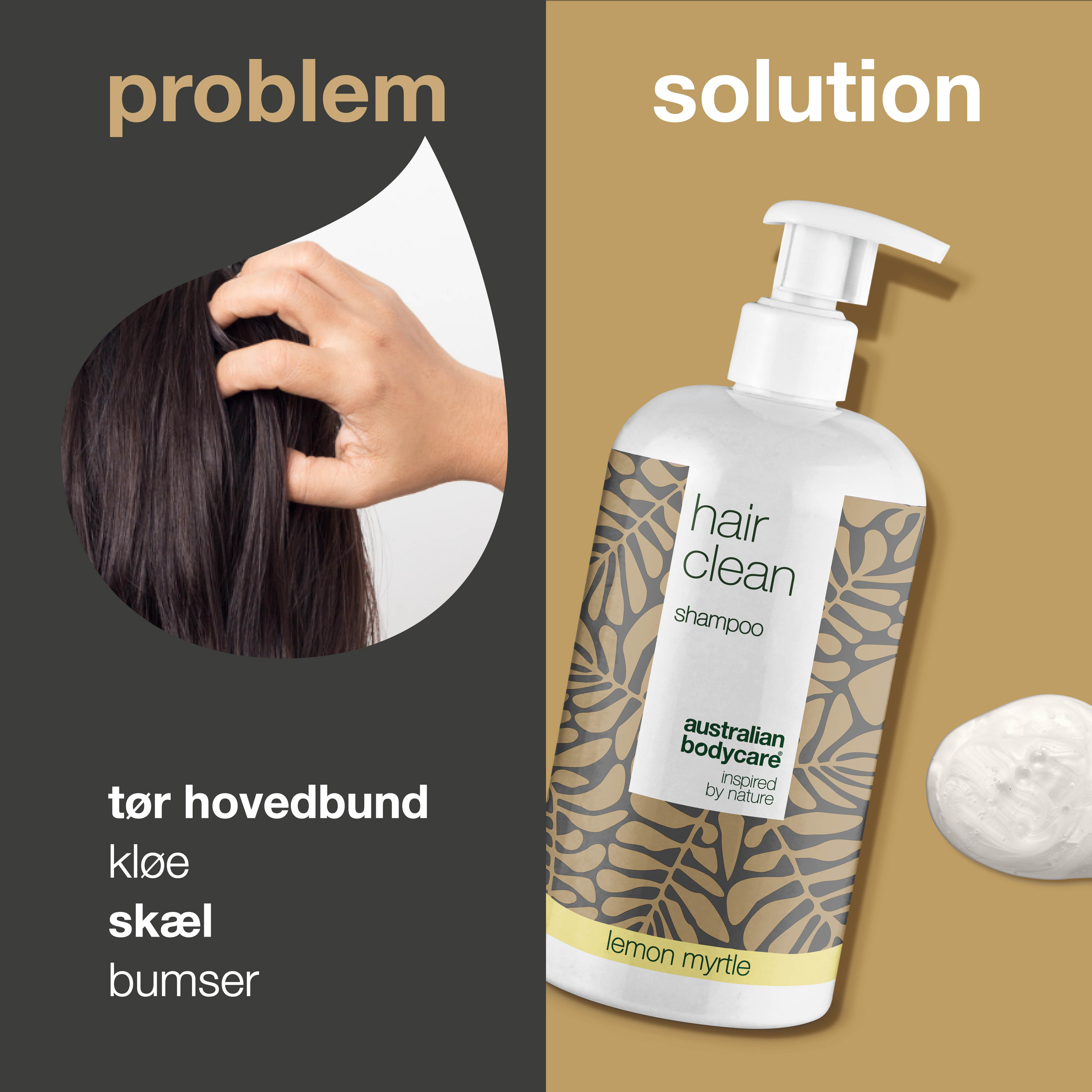 4 for 3 Tea Tree shampoo 500 ml Lemon Myrtle - pakketilbud — Pakketilbud med 4 shampoos (500 ml): Tea Tree Oil og Lemon Myrtle