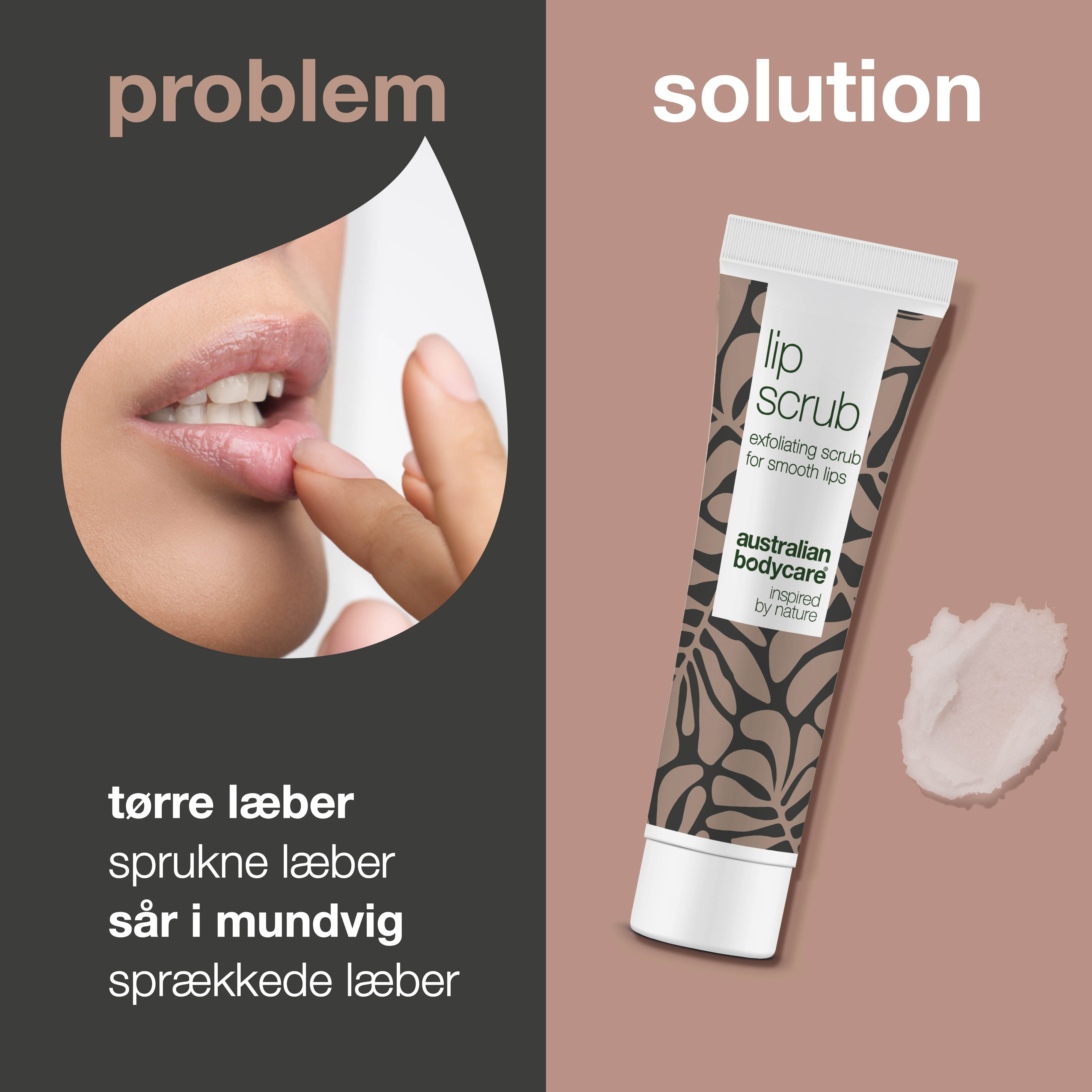 Læbepleje til tørre, sprukne og røde læber