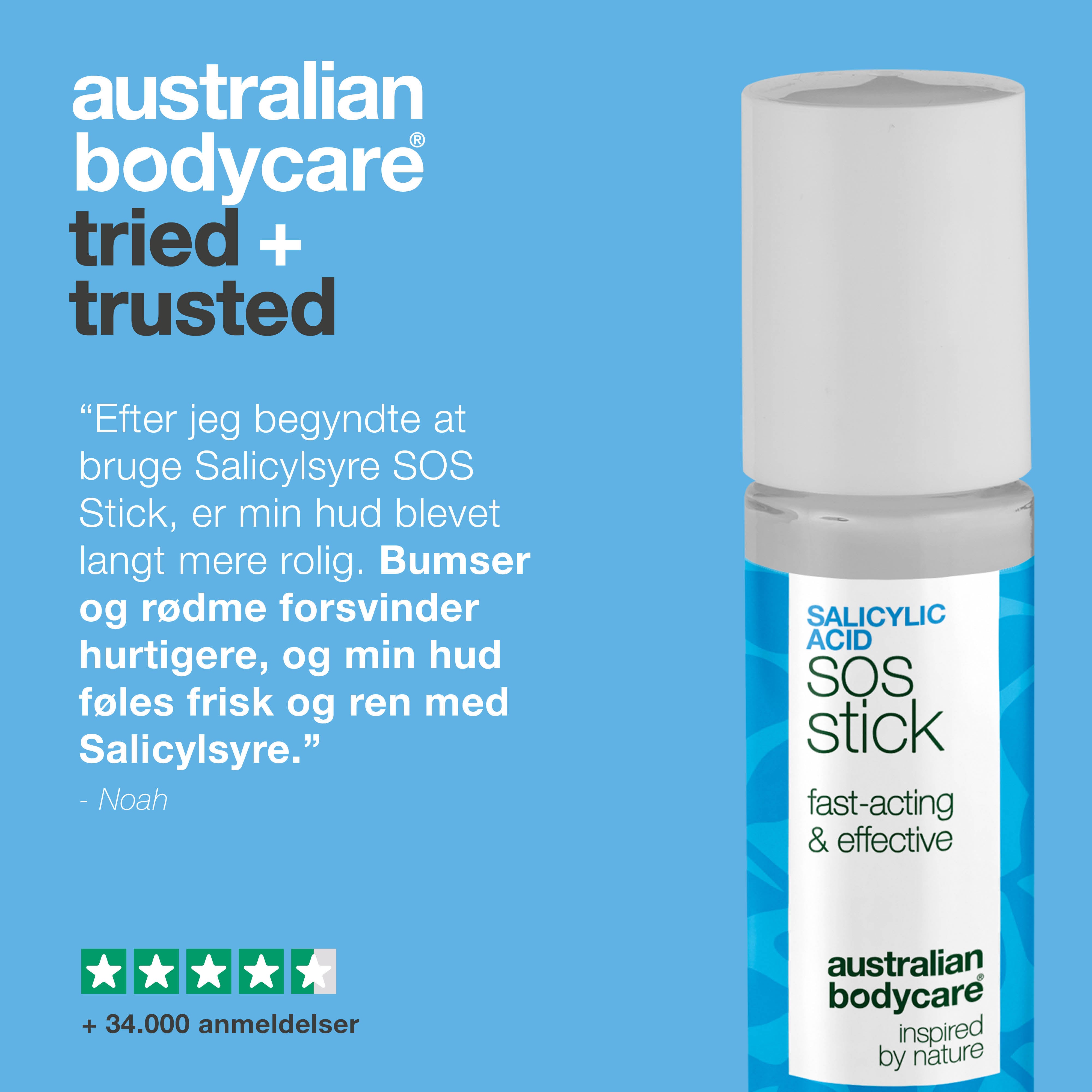 Salicylsyre SOS Stick mod bumser og rødme – reducerer tilstopninger og balancerer huden