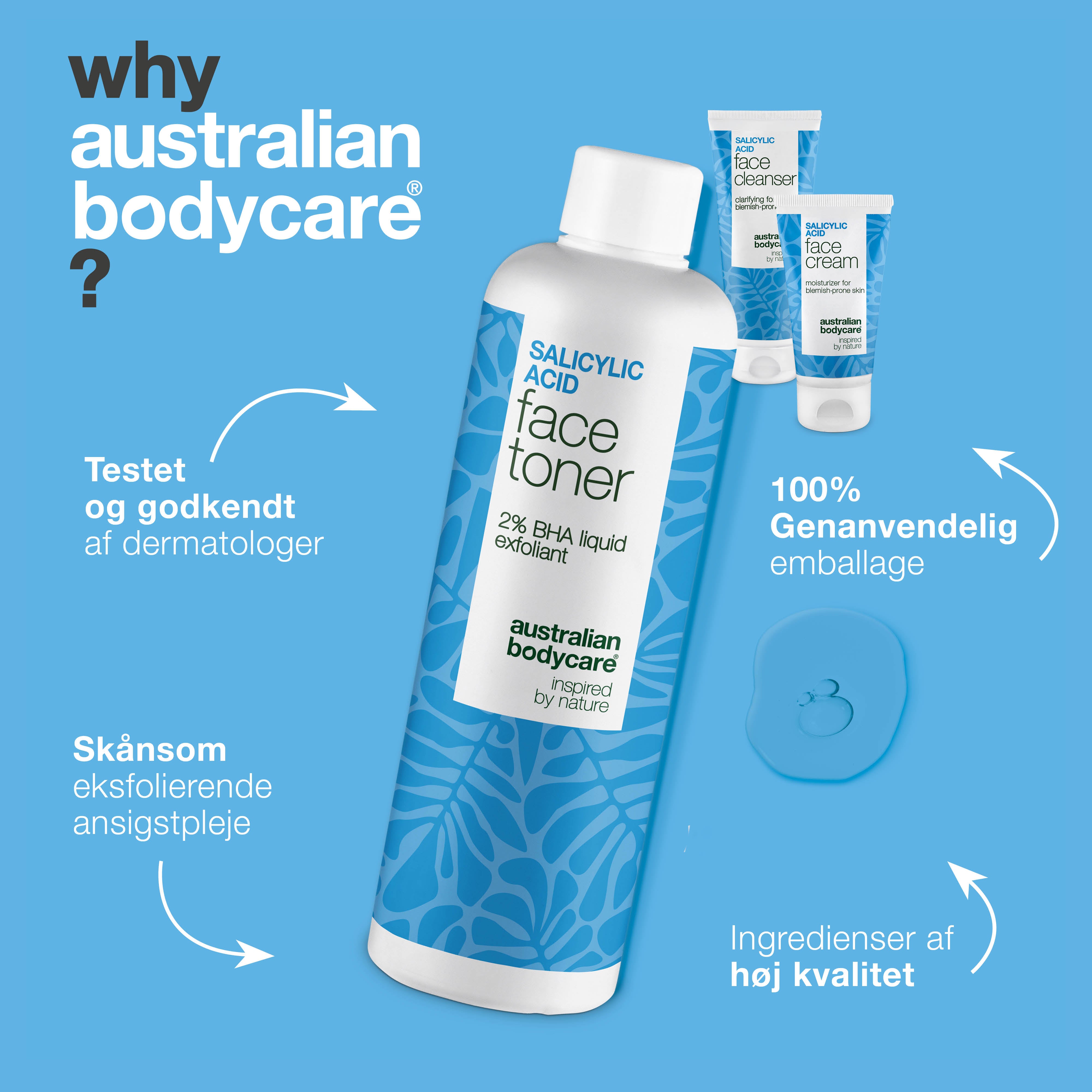 Pakke mod hudorme og tilstoppede porer med salicylsyre – dybderensende rutine for glat og klar hud