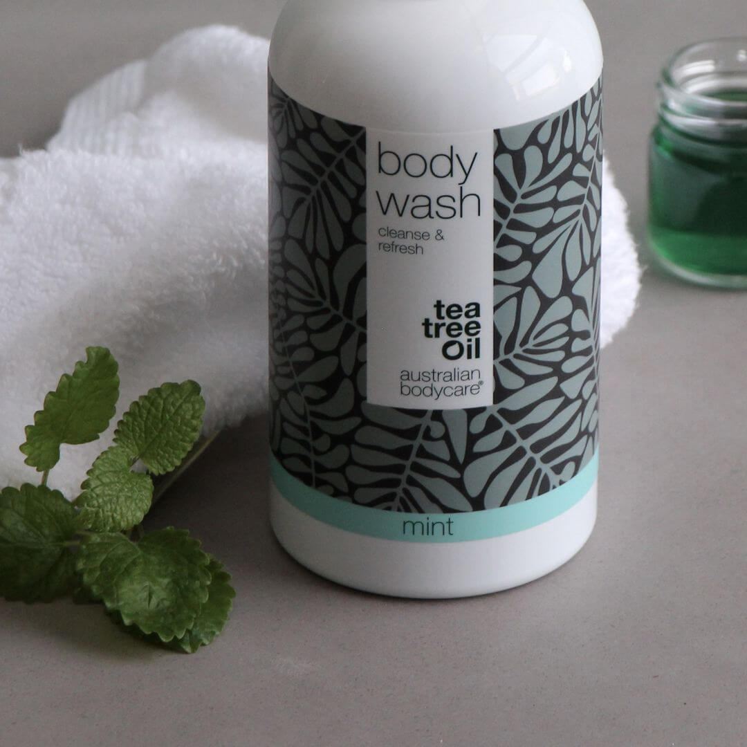 4 for 3 Tea Tree Body Wash 500 ml Mint - pakketilbud — Pakketilbud med 4 Body Wash (500 ml): Tea Tree Oil Mint