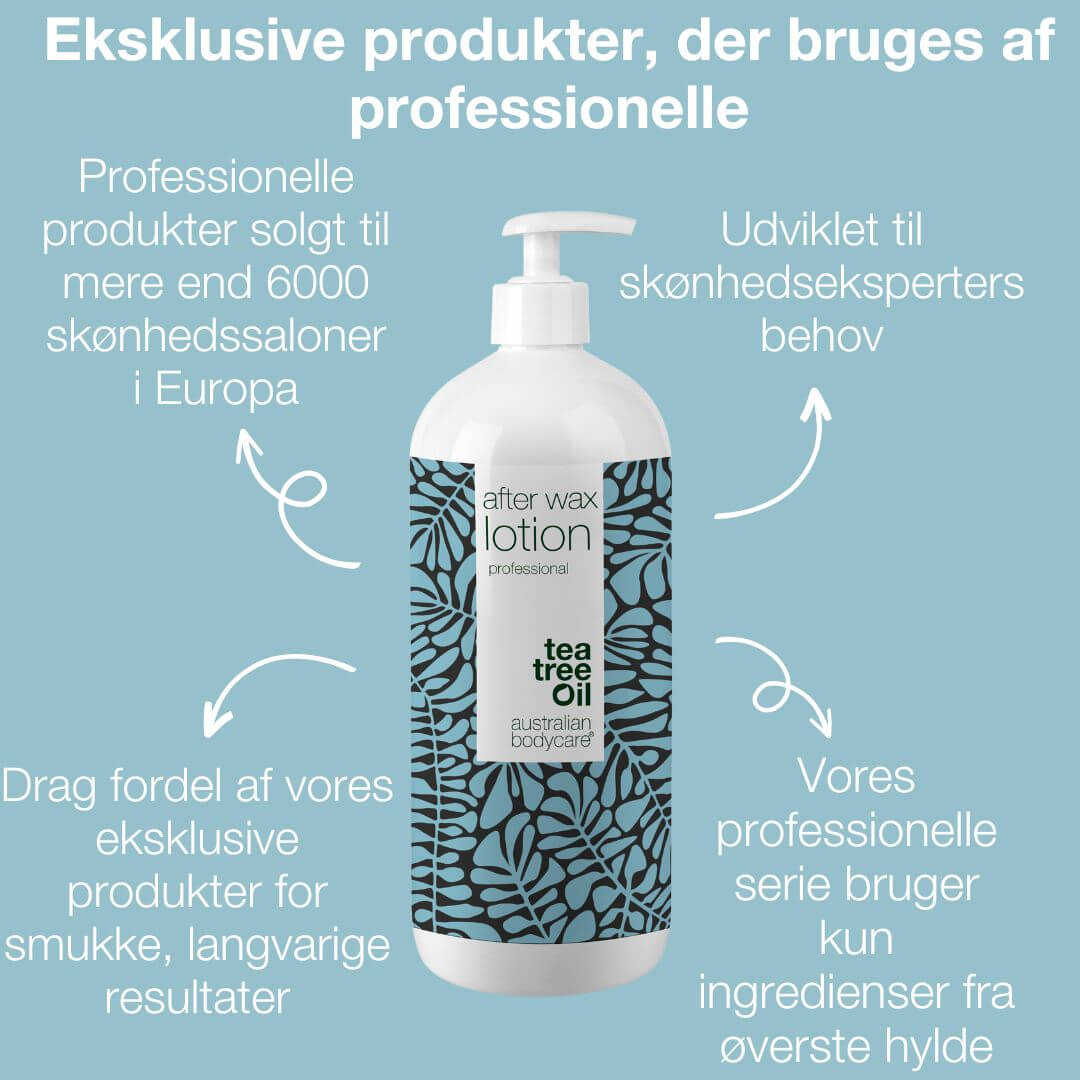 Professionel After Wax Lotion — Lotion til brug efter voksbehandling, bikini voksbehandling eller brazilian wax