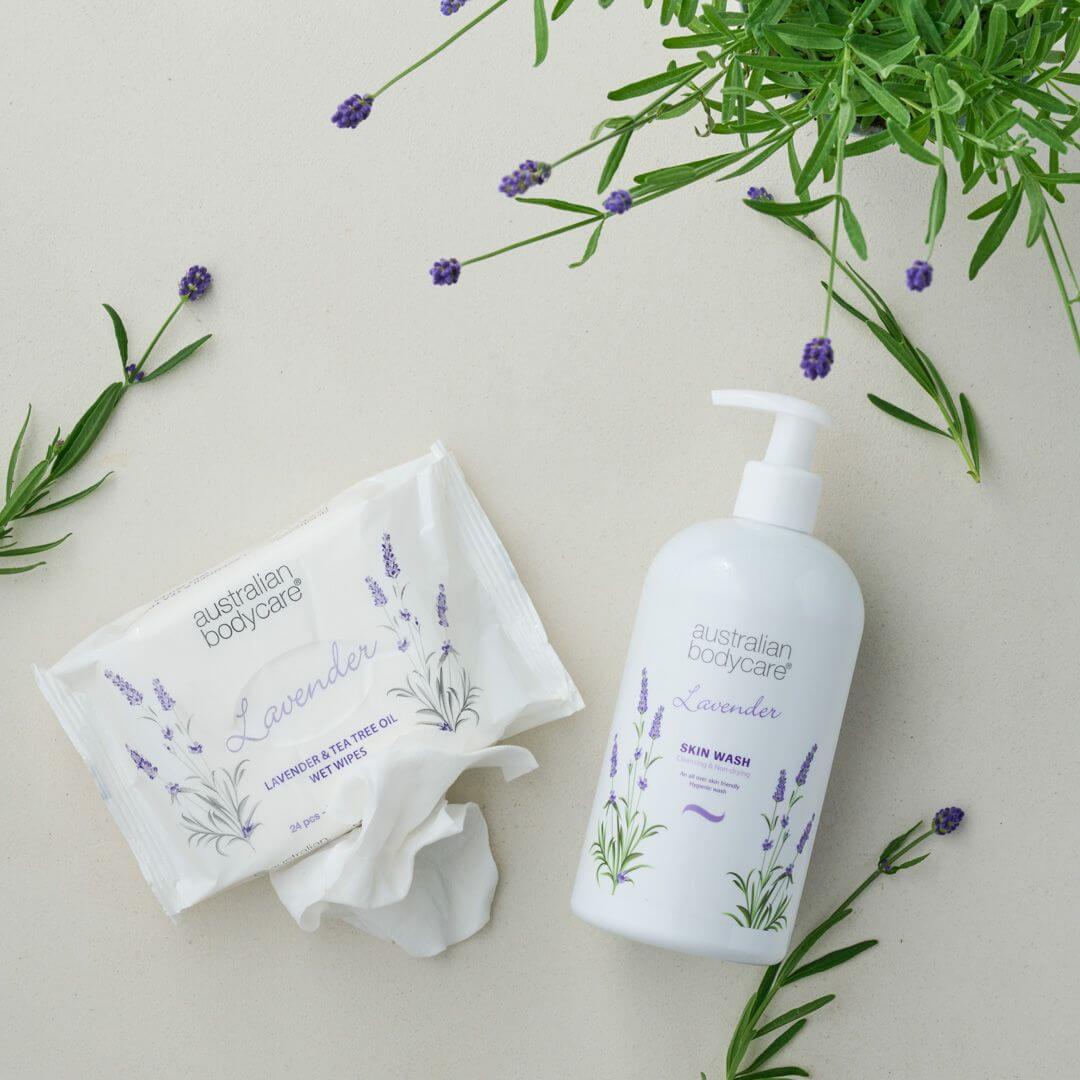 Professionel Lavendel Skin Wash - Professionel Showergel med Tea Tree Oil og Lavendel til daglig kropsvask