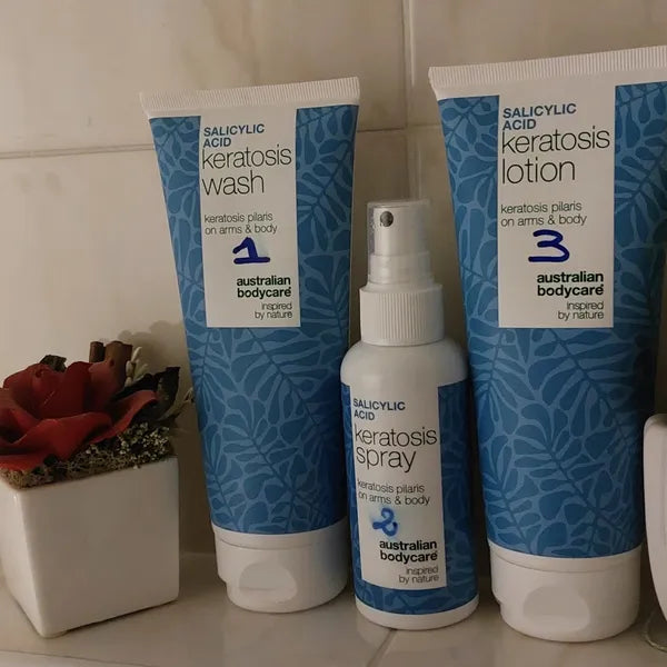 Keratosis pilaris kunderesultat – Michela C. fra Italien