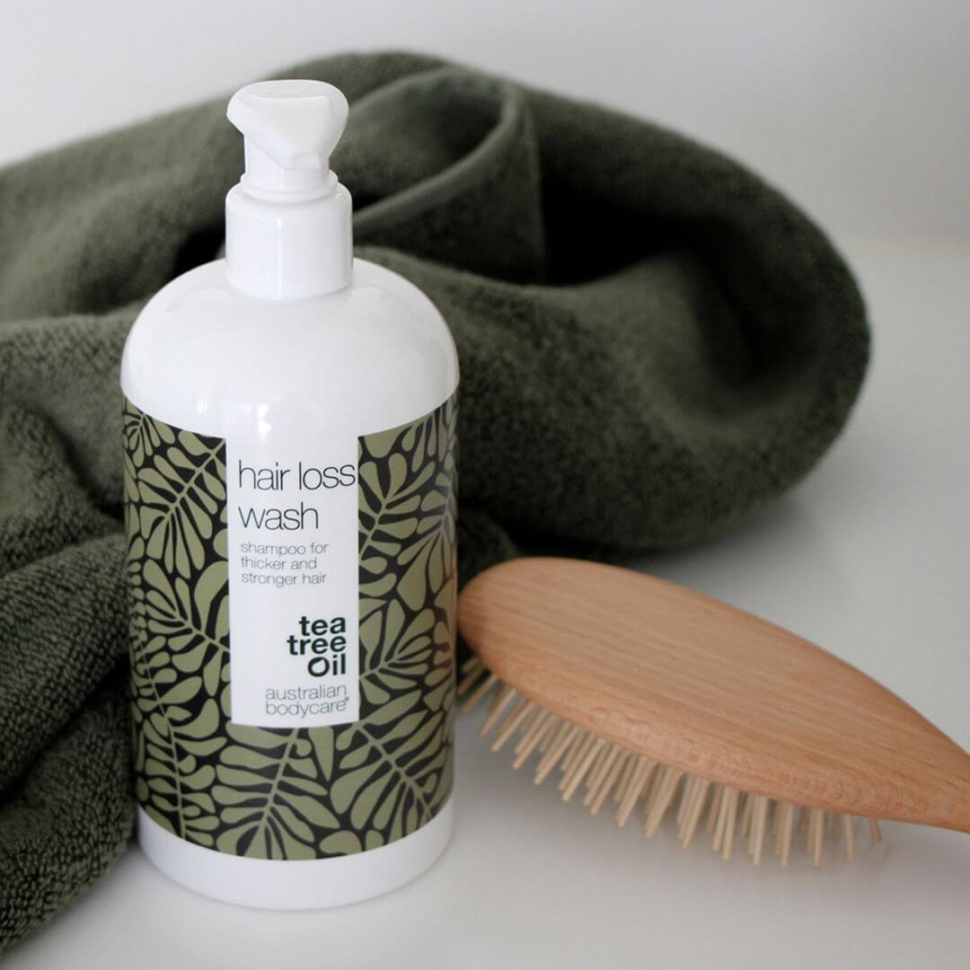 Shampoo og hårvitaminer til hårtab - Produkter til pleje ved tyndt og fint hår