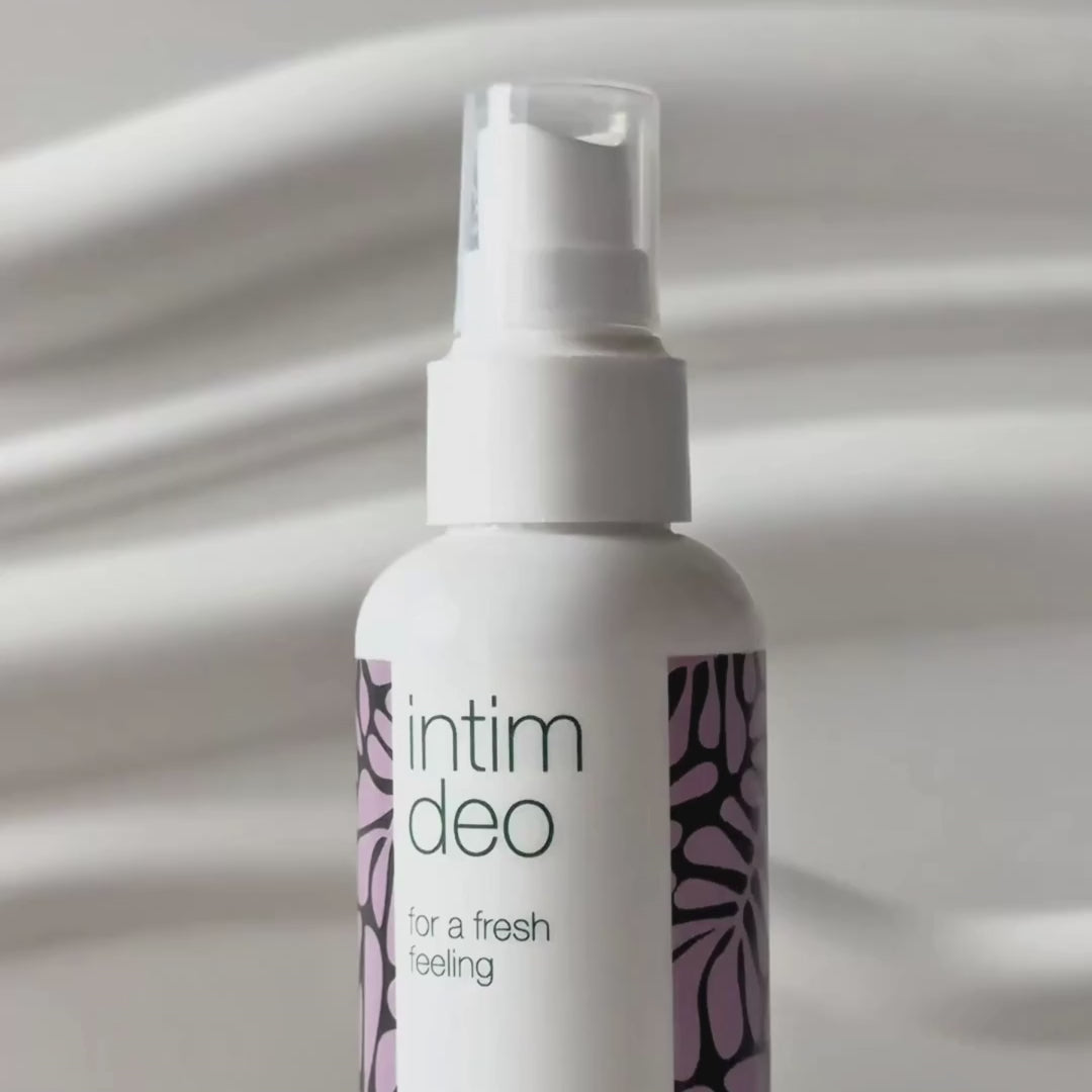 Intim Deo mod uønsket lugt — Intim deodorant modvirker lugt fra underliv og irritation i intimområdet