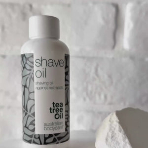 Barberolie mod røde knopper og indgroede hår – reducerer irritation, rødme og barberknopper – Australian Bodycare