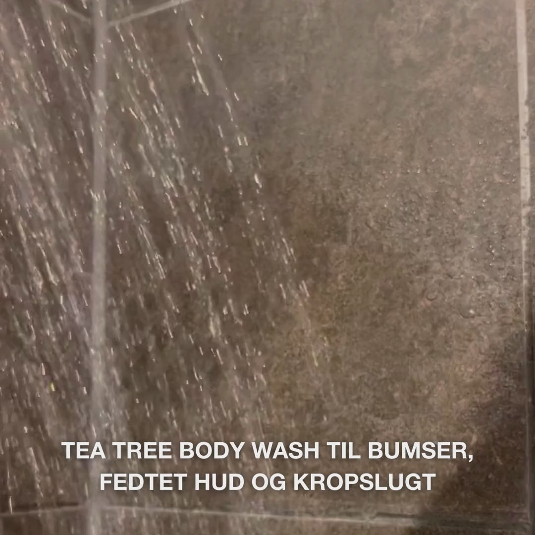 Tea Tree Body Wash mod bumser, kropslugt og kløe – effektiv rens med Tea Tree Oil og Zinc PCA