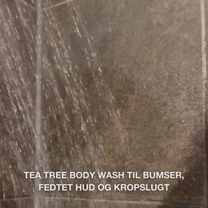 Tea Tree Body Wash mod bumser, kropslugt og kløe – effektiv rens med Tea Tree Oil og Zinc PCA