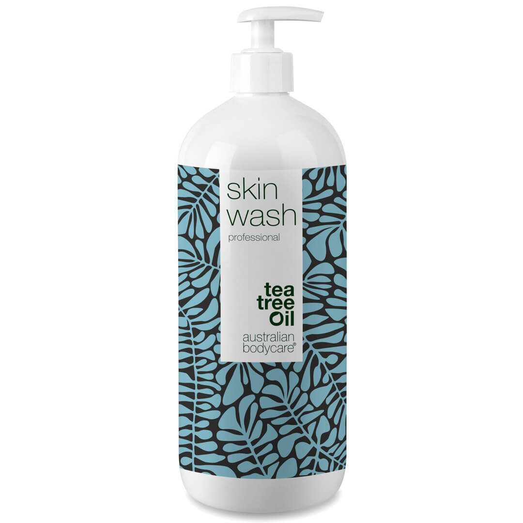 Professionel Skin Wash med Tea Tree Oil - Professionel showergel mod bumser og uren hud