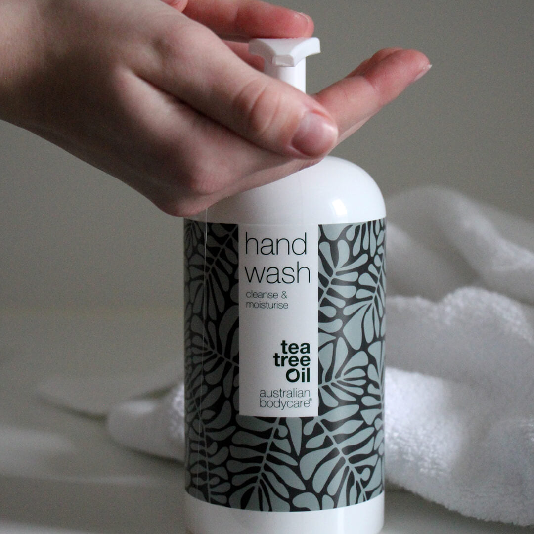 Håndpakke mod tørre, sprukne og kløende hænder - Håndsæbe og håndcreme til tørre hænder der sprækker