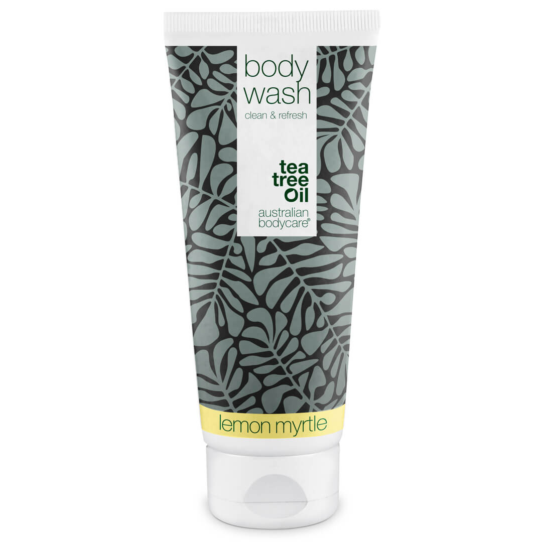 Body Wash med Tea Tree Oil - Showergel til daglig pleje og mod bumser og uren hud på kroppen