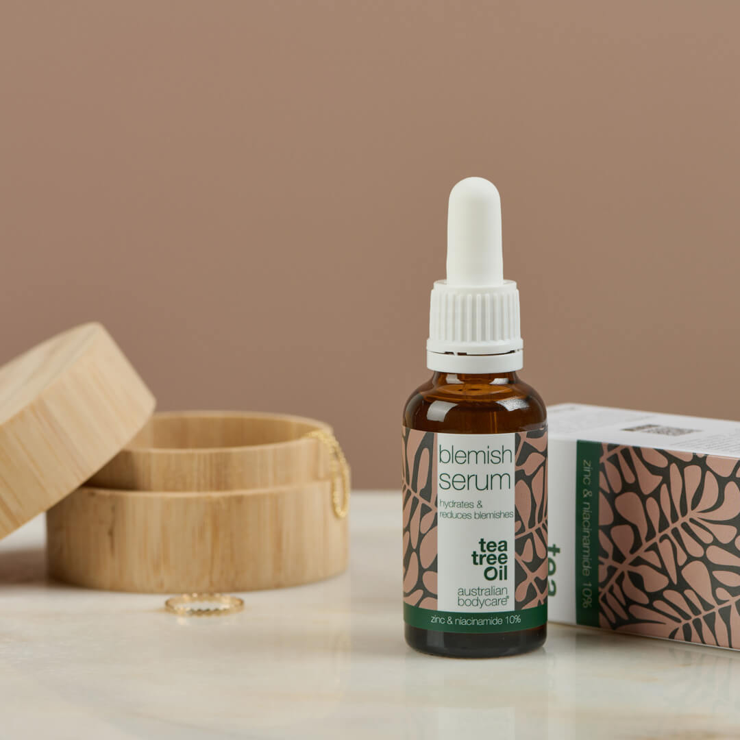 3 stk. Niacinamid Serum til bumser og uren hud — Med Niacinamid 10%, Zink 1% og Tea Tree Oil til uren & fedtet hud