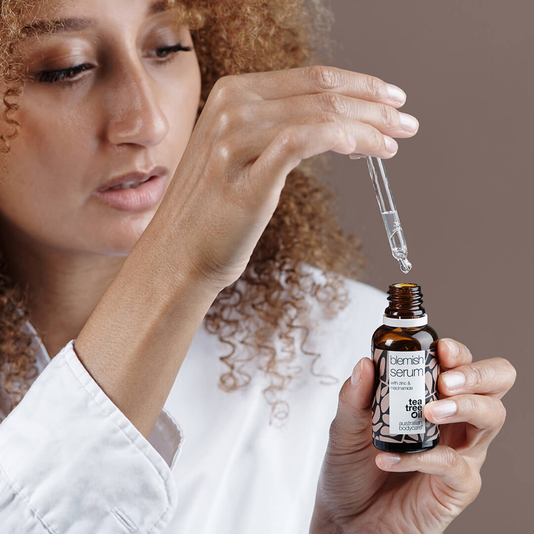3 stk. Niacinamid Serum til bumser og uren hud — Med Niacinamid 10%, Zink 1% og Tea Tree Oil til uren & fedtet hud