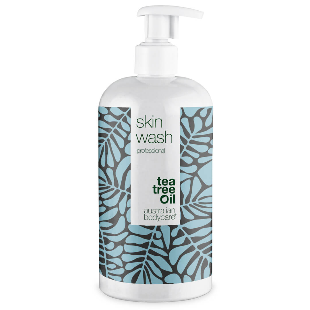 Professionel Skin Wash med Tea Tree Oil — Professionel showergel mod bumser og uren hud