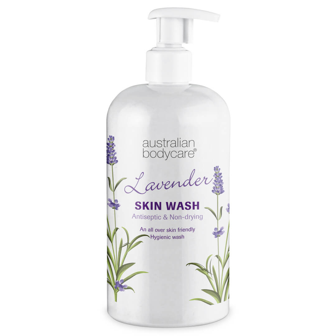 Professionel Lavendel Skin Wash — Professionel Showergel med Tea Tree Oil og Lavendel til daglig kropsvask