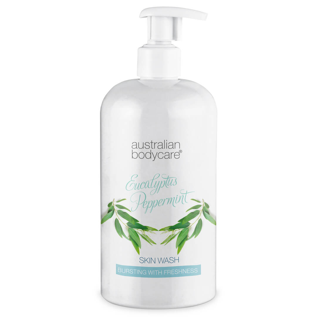 Professionel Eucalyptus Skin Wash - Showergel til professionel brug med naturlig Tea Tree Oil og eukalyptus