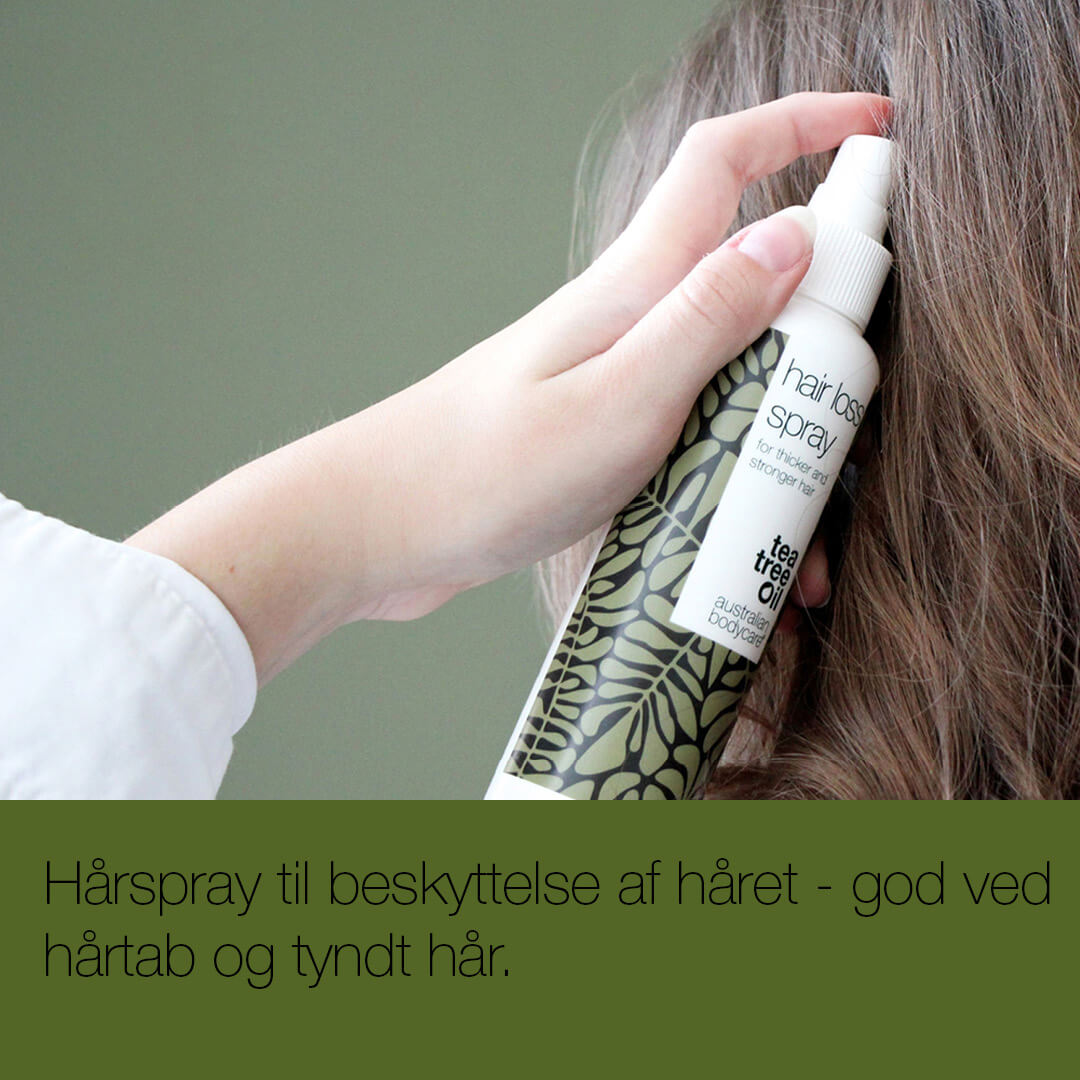 Hårspray til beskyttelse af fint hår - Spray til pleje ved hårtab, tyndt hår og høje tindinger