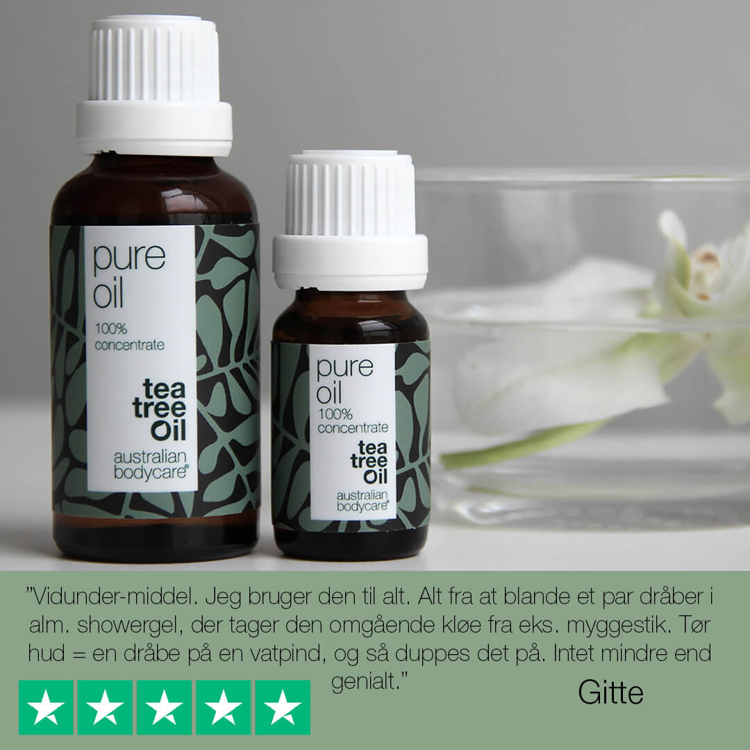 3 stk. XL 30 ml Tea Tree Oil til hudproblemer — 3-pak med 100% koncentreret og ufortyndet Tea Tree Oil fra Australien