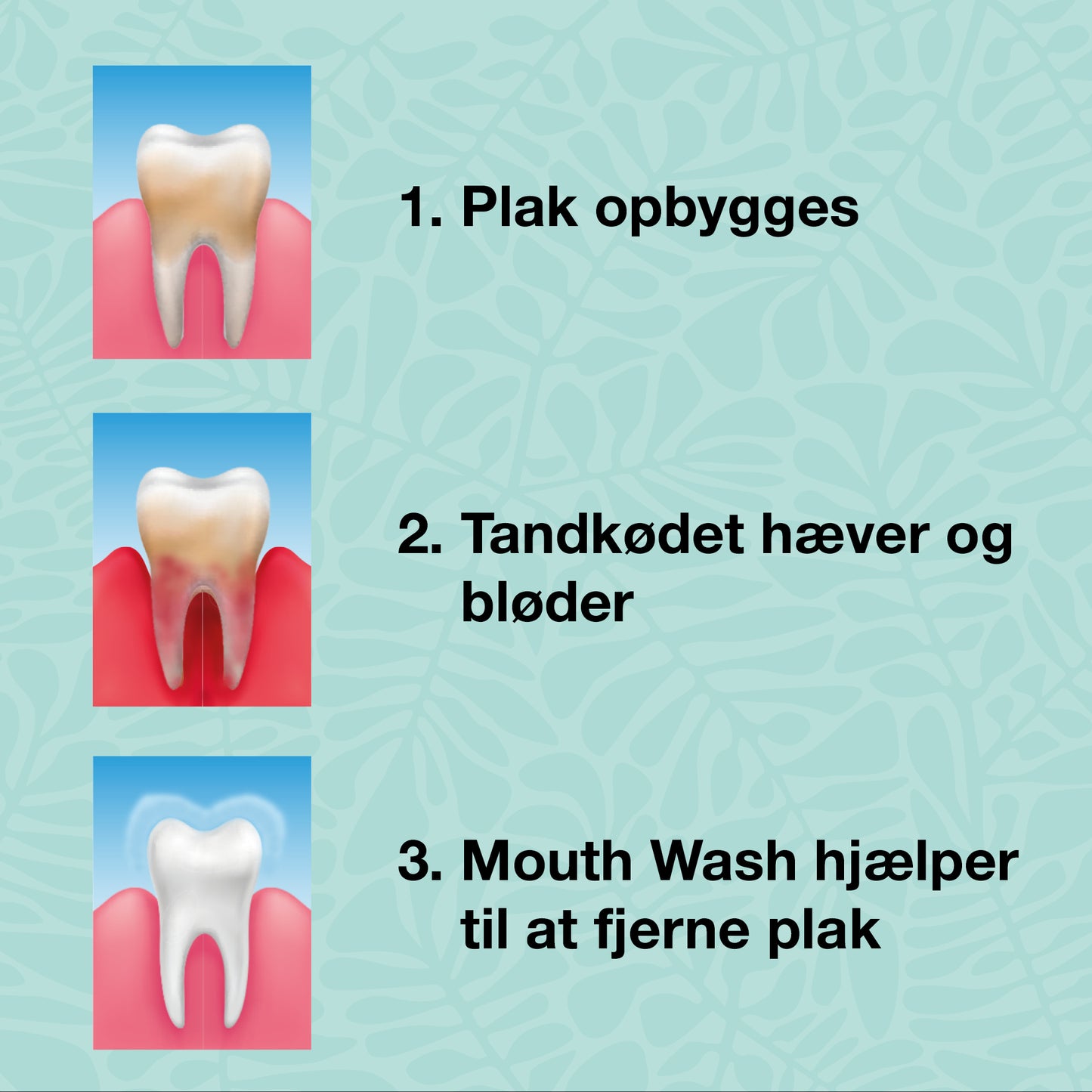 Mundskyl til sund mundhygiejne - Mod dårlig ånde og pleje ved tandkødsbetændelse, svamp og paradentose