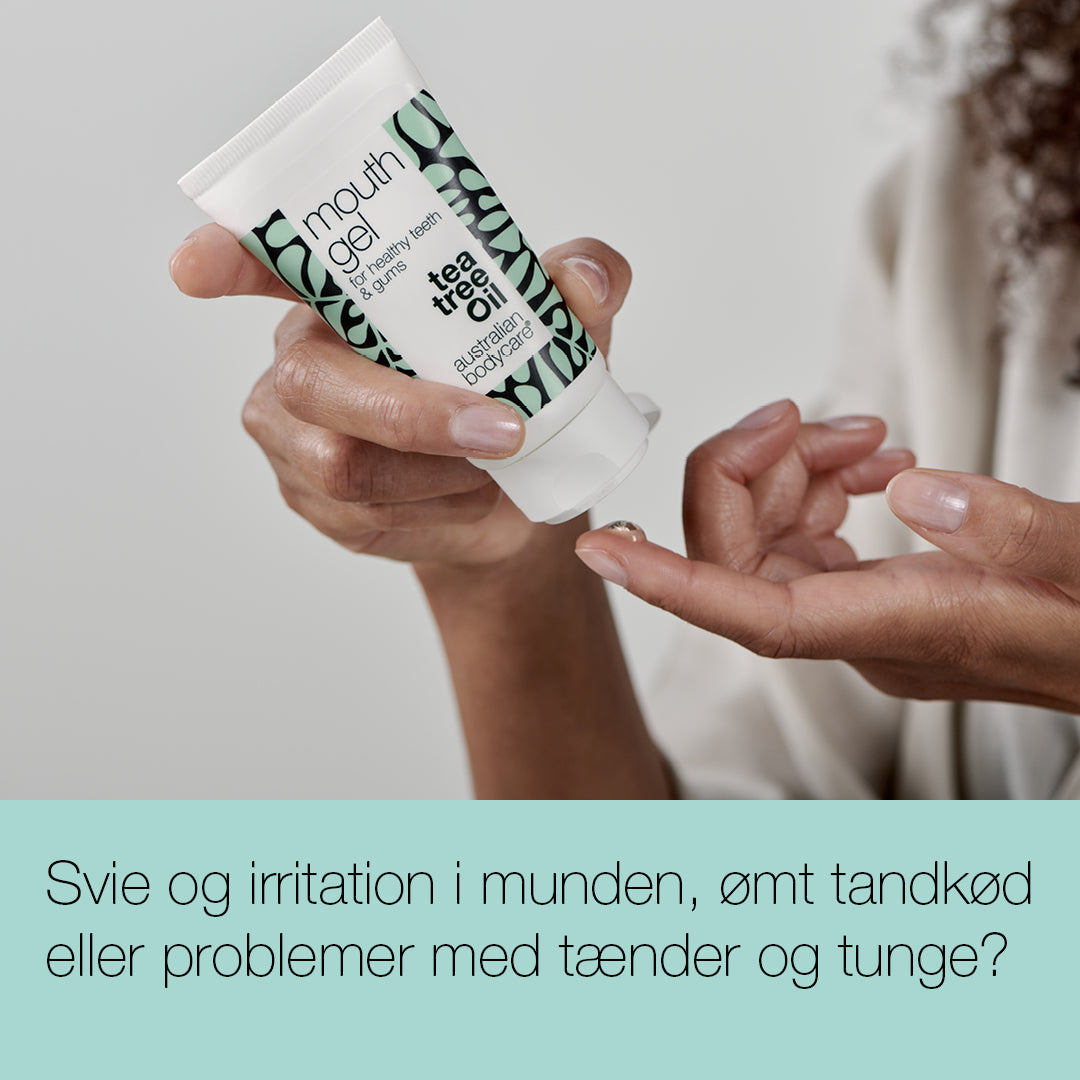 Mundgel til mundpleje — Gel til daglig pleje ved mundtørhed og tandkødsproblemer